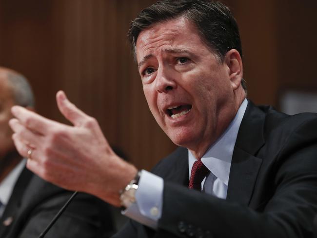 FBI Director James Comey is at the centre of the renewed FBI email investigation. Picture: AP