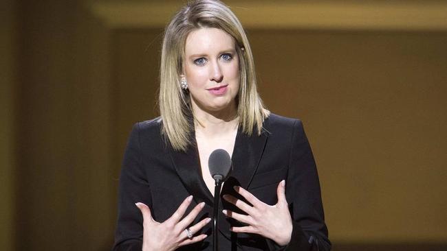 Former Theranos founder and CEO Elizabeth Holmes currently stands trial for fraud after scamming investors out of $US7 million. Picture: Carlo Allegri/Reuters