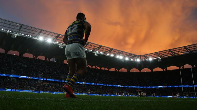 The new Bankwest Stadium at Parramatta has taken out the ‘best football venue in Sydney’ title in its first year, as voted by the fans. Picture: Brett Costello