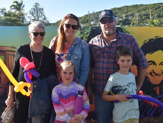 The Spears Family at the grand opening of The Station 4703 at Yeppoon.