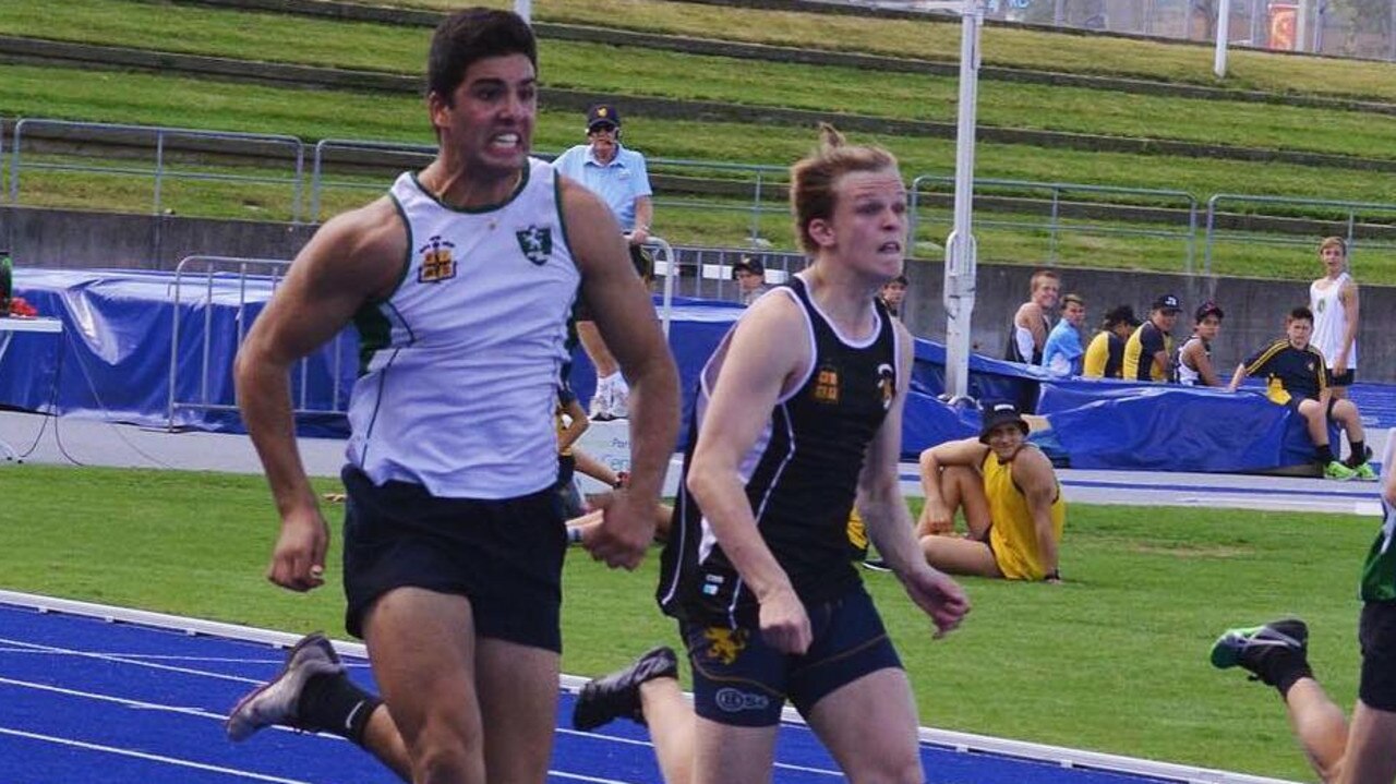 Yassmin was also an outstanding track athlete.