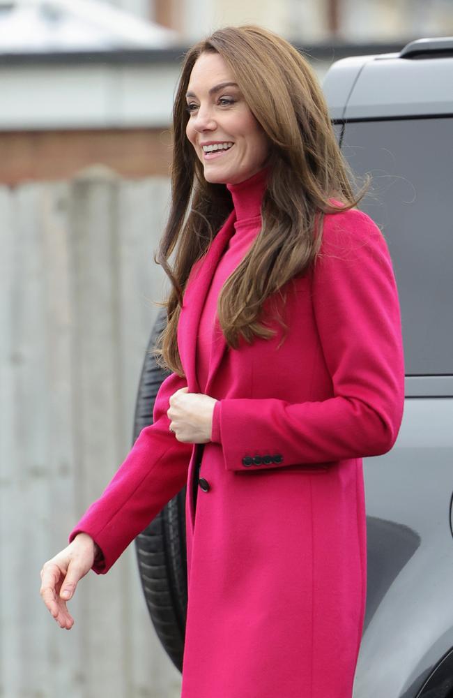 The Princess of Wales was stunning in pink. Picture: Getty Images