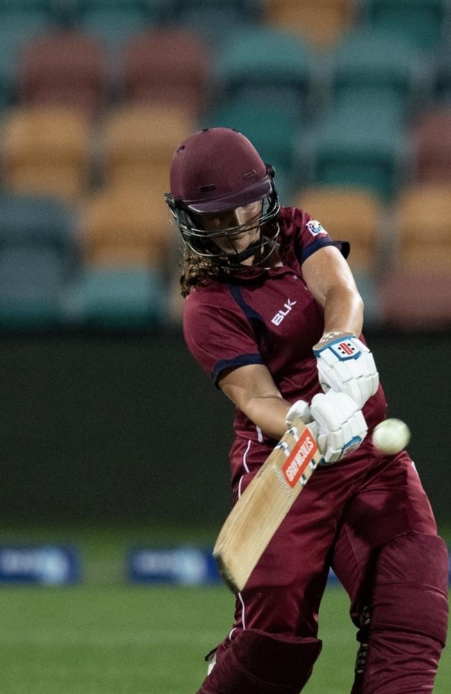 Caitlin Mair in action for Queensland. Picture supplied: Brody Grogan