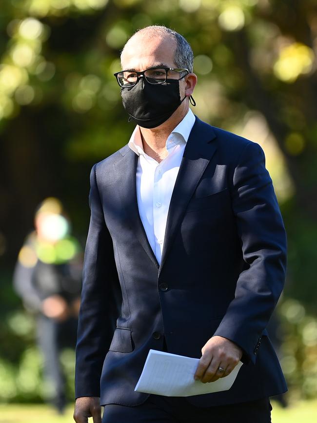 Victoria’s Acting Premier James Merlino. Picture: Getty Images