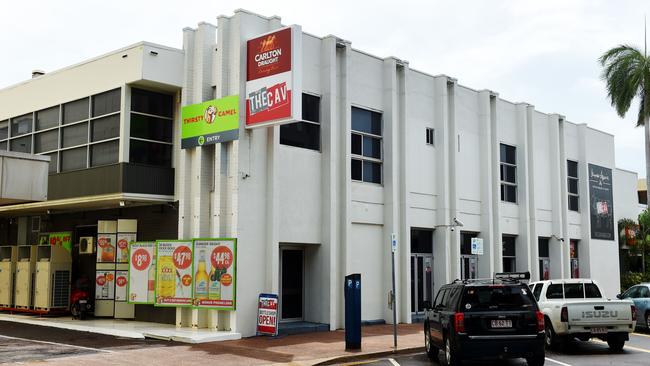 The Cav Hotel in Darwin where the incident occurred.