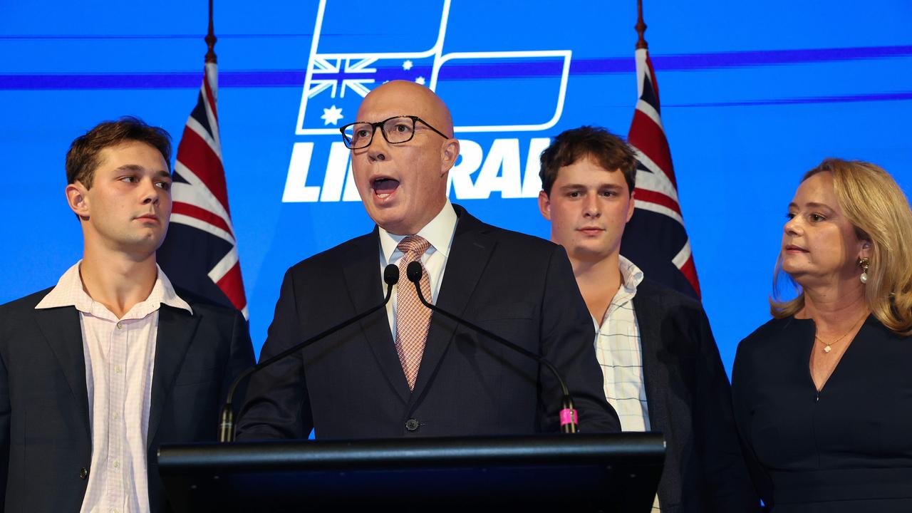 Mr Trump says he has ‘no idea who’ ousted opposition leader Peter Dutton is. Picture: Adam Head / NewsWire