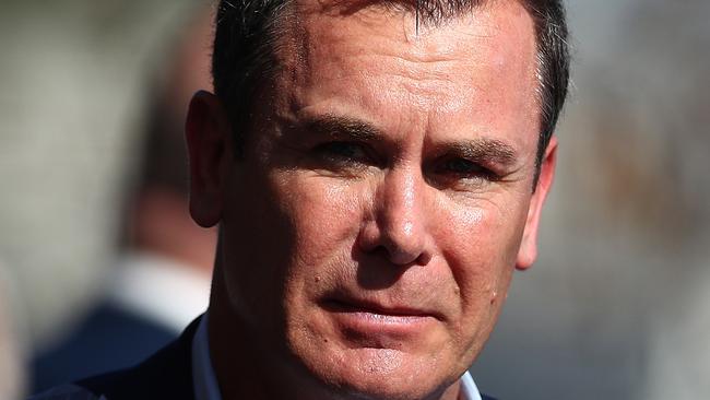 Wayne Carey will address a men’s mental health event and has told organisers he will talk about what took place last Thursday. Picture: Getty Images