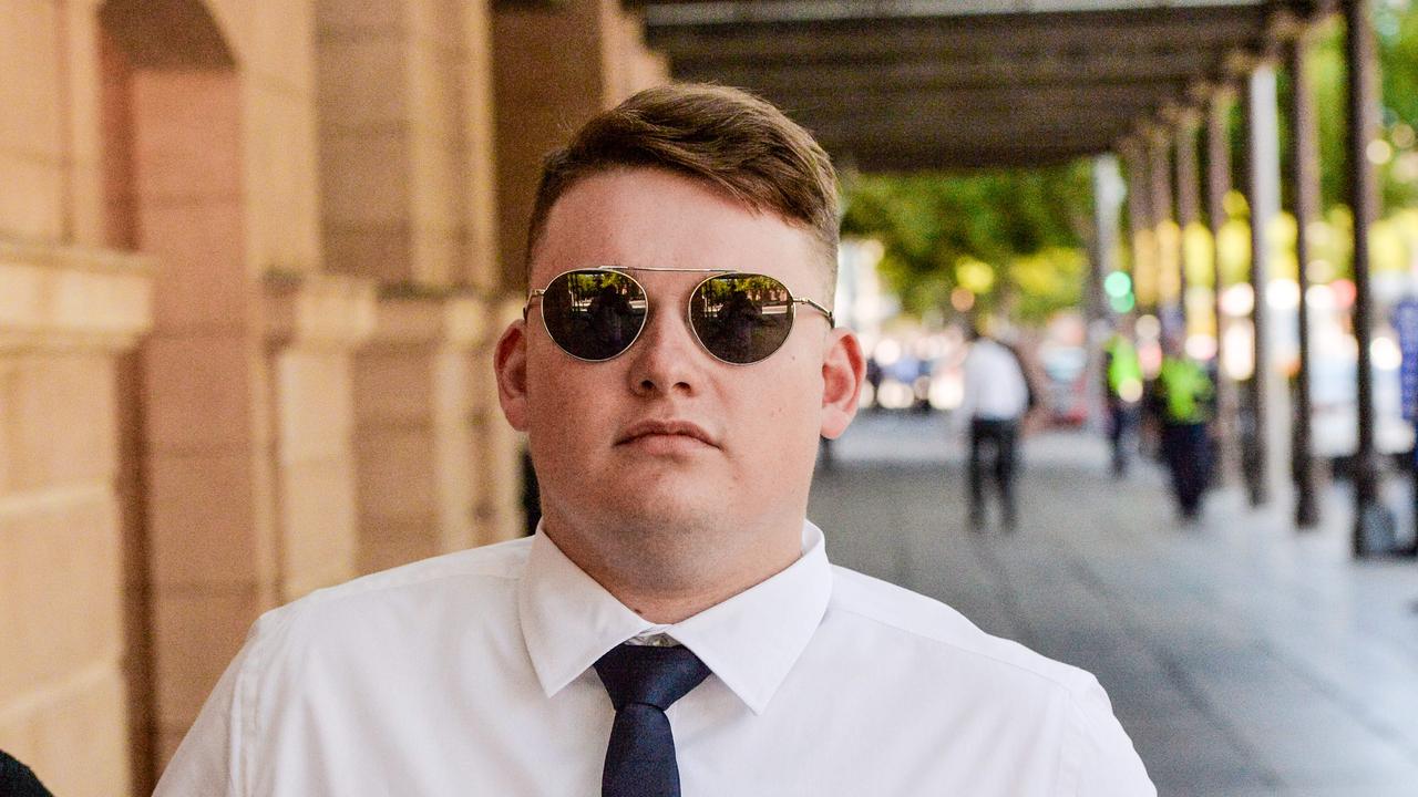 Neo Nazi Cameron Brodie-Hall is pleading not guilty to possessing extremist material and possessing a document or record of information for terrorist acts. Picture: NCA NewsWire / Brenton Edwards