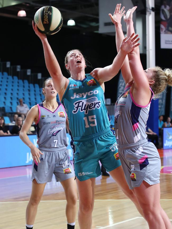 Sara Blicavs is Cambage’s replacement. Picture: Brendan Radke