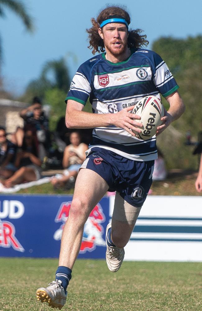 Jayden Batchelor Brothers Mackay and Mackay Magpies Preliminary final at the Mackay District Rugby League. Sunday 1 September 2024 Picture:Michaela Harlow