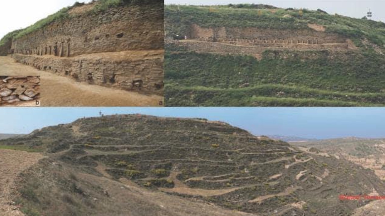 Ancient Chinese pyramid found in a lost city.