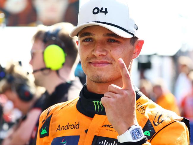 Lando Norris: ‘Simply lovely.’ Picture: Mark Thompson/Getty Images