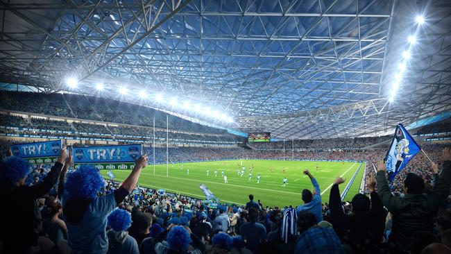 <b>SYDNEY OLYMPIC PARK:</b> Plan to transform ANZ Stadium into a rectangular format, with seats 20 metres closer to the action and a state-of-the-art roof. <b>ESTIMATED COST: $350 million.</b>