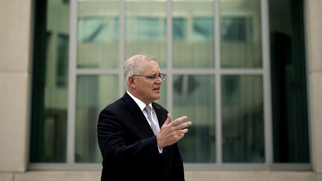 Prime Minister Scott Morrison has been behind in the polls for some time. Picture: Adam Taylor