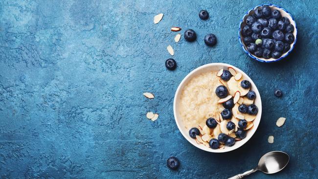 7.15am every morning is porridge time.