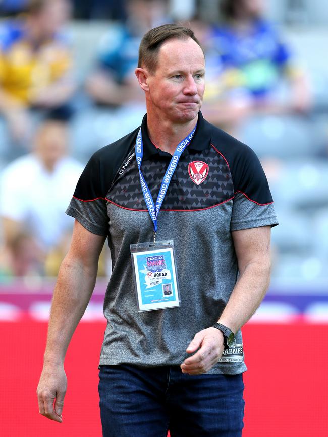 Saint Helens head Coach Justin Holbrook (Photo by Richard Sellers/PA Images via Getty Images)