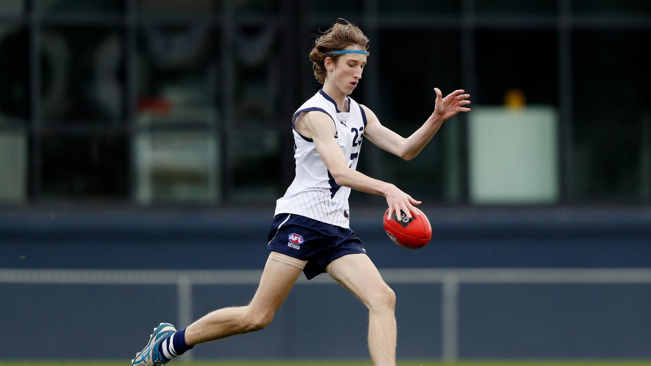 North took Matt Whitlock with the 27th and final pick of the first round. (Photo by Dylan Burns/AFL Photos)