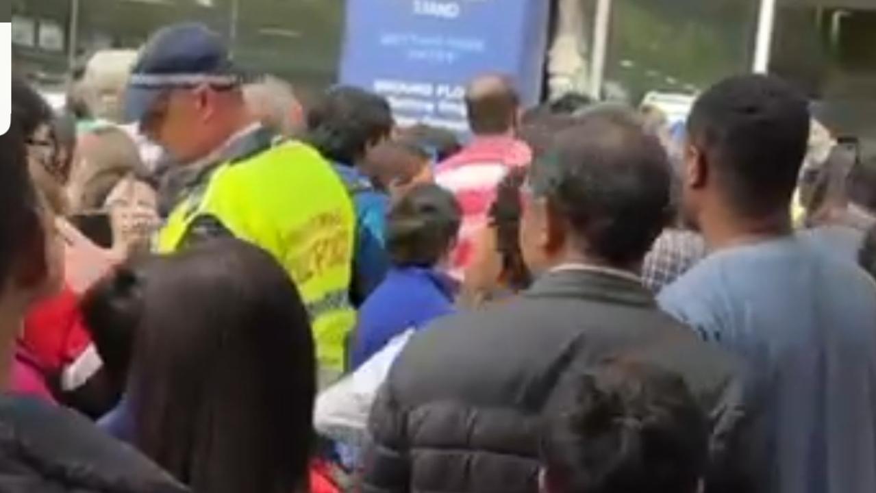Exam chaos as police called to control throng of ‘gifted’ students