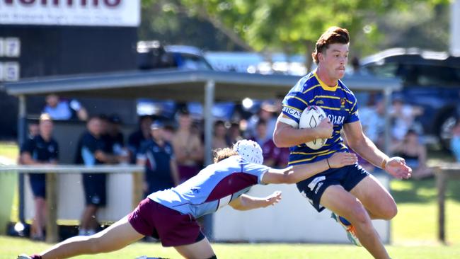 East player Jarrod Homan Colts 1 rugby union between Norths and Easts. Saturday April 15, 2023. Picture, John Gass