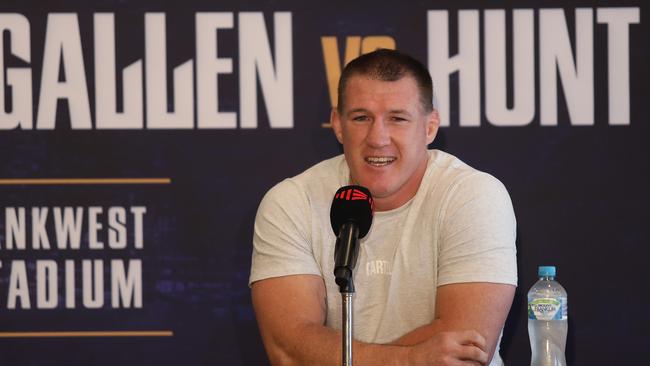 Gallen says he is here to promote the sport of boxing and not make a mockery of it.