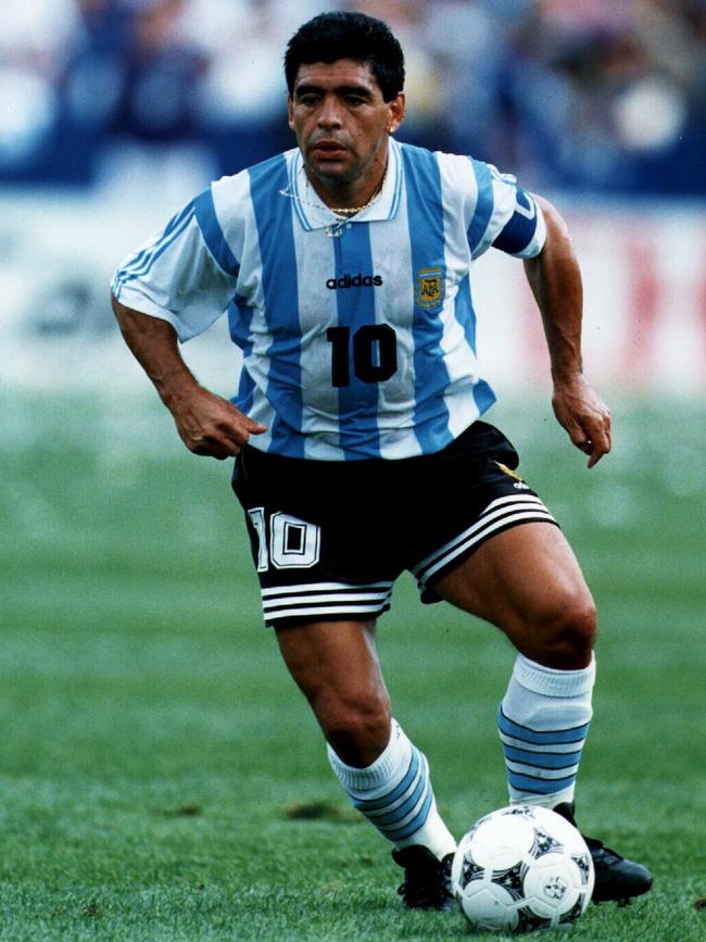 Diego Maradona at the 1994 World Cup