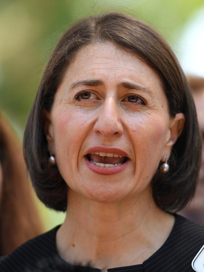 NSW Premier Gladys Berejiklian. Picture: Dan Himbrechts