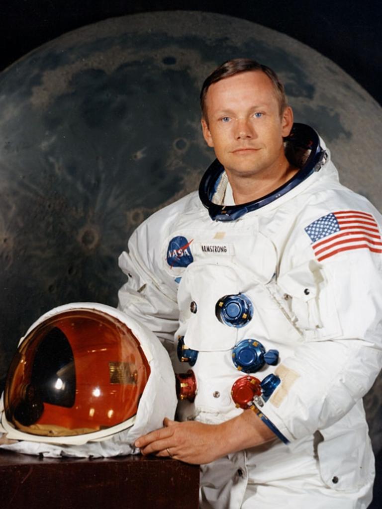 Neil Armstrong before the mission. Picture: AFP/NASA