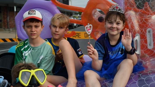 Ingham Squash Racquets Association. Photographs from the Maraka Festival Street Parade around the Ingham central business district on Saturday. In an ‘Under the Sea’-themed celebration of all things Hinchinbrook, school students, community organisations, emergency responders and contestants vying for the prized Queen and Princess titles paraded around Rotary Park in the centre of the town. Picture: Cameron Bates