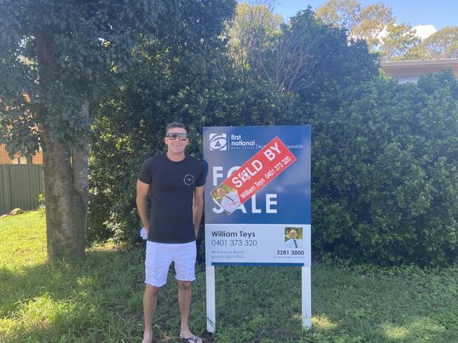 First home buyer Kane Ramon bought his "forever home" in Yamanto in April, 2021, after six months of inspecting houses throughout Ipswich.