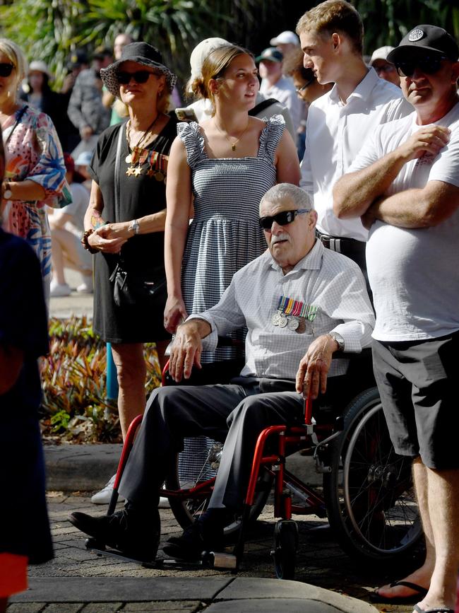 Anzac Day 2025. Strand parade in Townsville. Picture: Evan Morgan