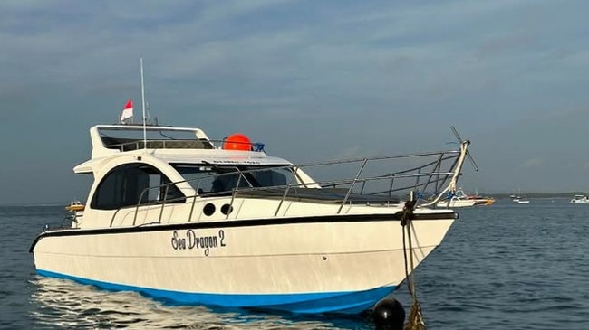 The Balinese boat Sea Dragon 2 has capsized, claiming the life of one Australian.