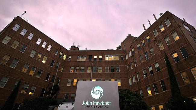 Healthscope’s John Fawkner Private Hospital in Melbourne. Picture: Luis Enrique Ascui/Bloomberg News