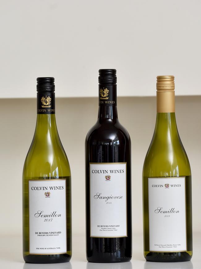 Colvin Wines award-winning wines. Picture: AAP IMAGE / Troy Snook