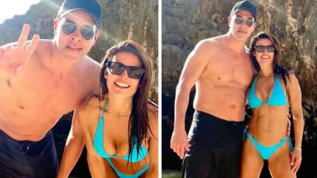 Ada Nicodemou and James Stewart in Bali.