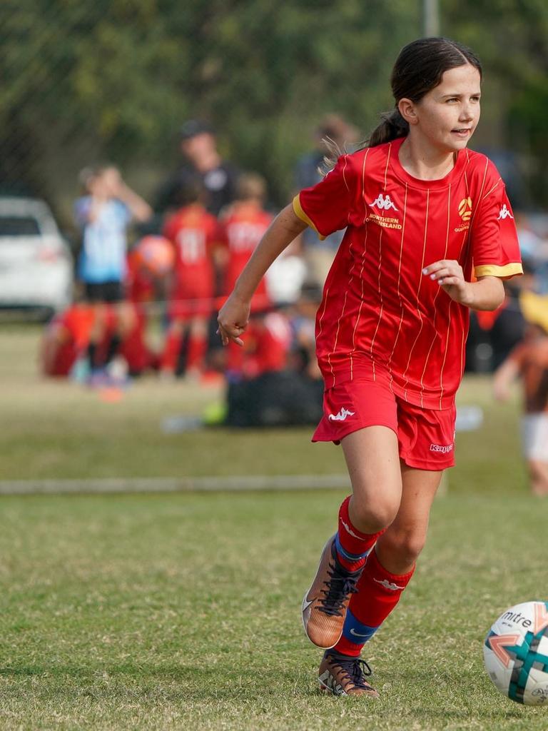 Junior footballer Tess Neary. Picture: Supplied.