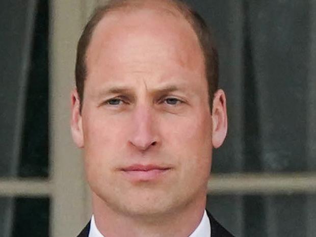 Britain's Prince William, Prince of Wales arrives to attend The Sovereign's Garden Party, at Buckingham Palace, central London, on May 21, 2024. (Photo by Yui Mok / POOL / AFP)