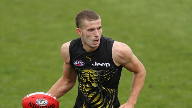 Callum Coleman-Jones is one of the youngsters reaping the rewards from Riewoldt. Picture: Getty Images