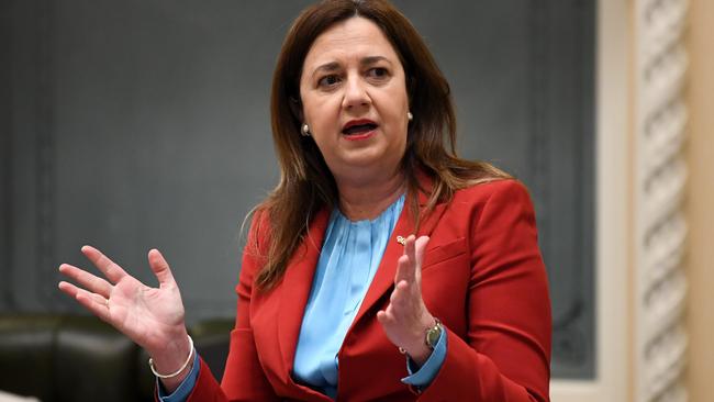 Queensland Premier Annastacia Palaszczuk. Picture: NCA NewsWire / Dan Peled