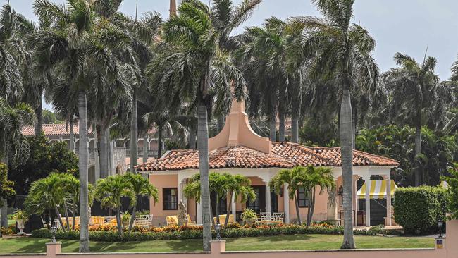 Donald Trump's residence in Mar-A-Lago, Palm Beach, Florida. Picture: AFP.