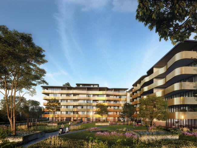 Chinese-backed developer Visionary has developed several luxurious apartment blocks throughout Sydney. Picture: Visionary