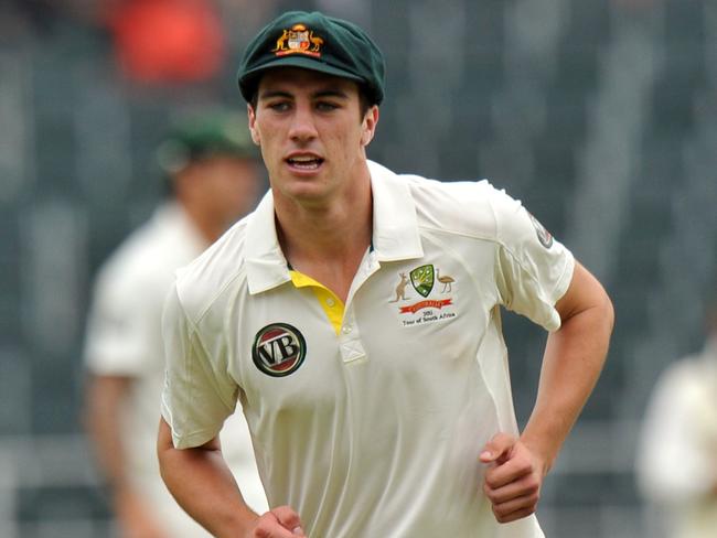 Pat Cummins made his Test debut against South Africa in 2011.