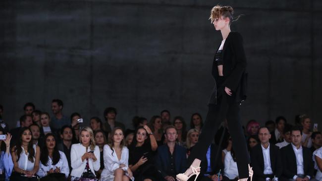 Toni Maticevski show opens Fashion Week at Barangaroo. Picture: Dylan Robinson