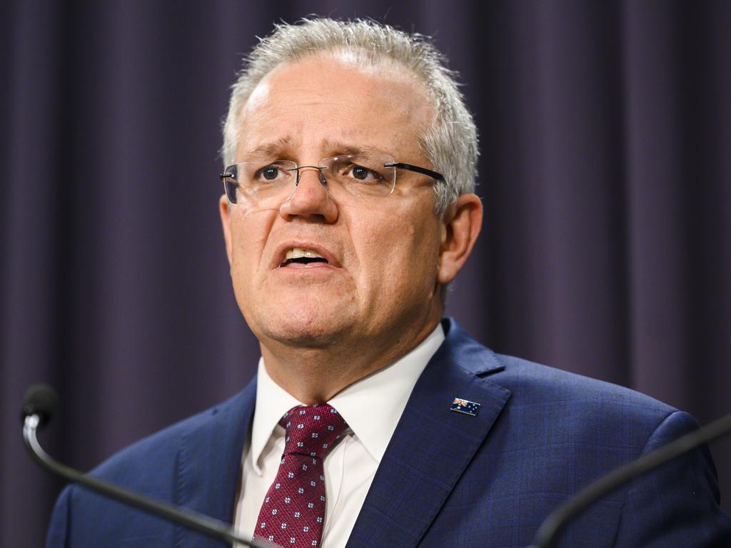 The Prime Minister has a bigger issue to address, whether Senator McKenzie stays or goes. Picture: Rohan Thomson/Getty Images