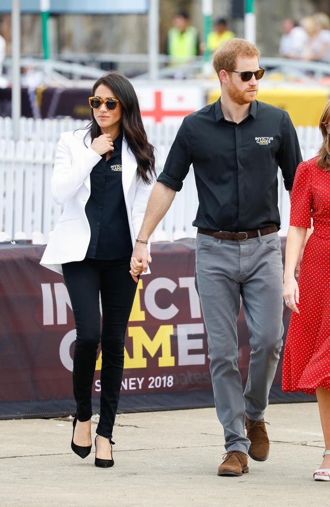 Outland Denim (as seen on Meghan Markle) is a socially conscious Australian fashion label. Picture: Getty Images