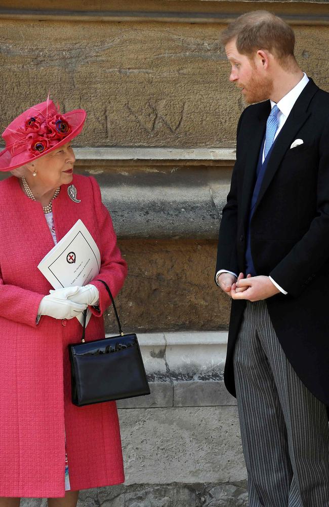 (Prince Harry told Oprah Winfrey had spoken more to his grandmother in the past year than he had in recent times. Picture: AFP