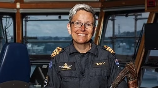 The ship's commander Yvonne Gray. Picture: NZ Defence Force