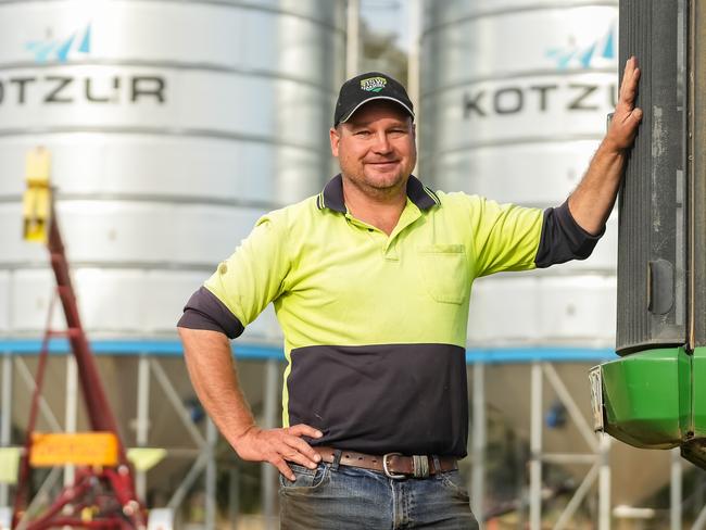 Brocklesby NSW, AUSTRALIA - Daily Telegraph - April 11th, 2023:Justin Everitt farmer from Brocklesby NSW.Grain producers are looking forward to politics being taken out of their industry and some producers are already beginning to think about increasing the size of their barley crops now that China appears to be open for business once moreBYLINE -  Simon Dallinger