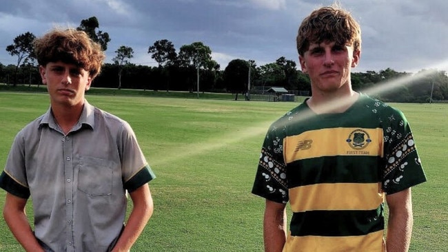 Spencer and Theo Tsingos each took hat-tricks on the same day of AIC cricket.