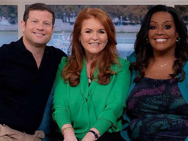 Viewers have been left less than impressed after Sarah , Duchess of York made her debut co-hosting This Morning alongside regular presenters Alison Hammond and Dermot O’Leary.The 64-year-old ex-wife of Prince Andrew, affectionately known as Fergie, was also served with the task of guest editing the two-and-a-half hour ITV daytime show on Monday.Sarah Ferguson (Fergie)@SarahTheDuchessI was excited to join @ThisMorning with @radioleary and @AlisonHammond today. As co-host and guest editor, I’ve been lucky enough to be able to pick some topics I’m passionate about. Thank you to my wonderful co-hosts and to everyone who tuned in! Credit Twitter