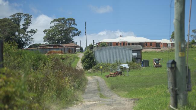 The property at Dural in Sydney where the caravan containing explosives was relocated to before police were notified. Picture: Jeremy Piper